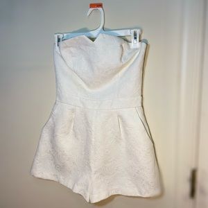 Strapless Romper